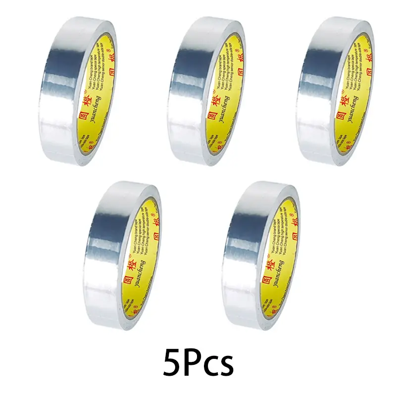 High Temperature Resistance Aluminum Foil Tape Kitchen Pipe Repair Tape Adhesive Sealing Foil Heat Insulation Leak Proof Tape - Image 21