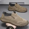 Men's Sport oes Anti-slip Wear-resistant Workwear Casual Slip-on Cloth oes for Spring Construction Site Labor Work
