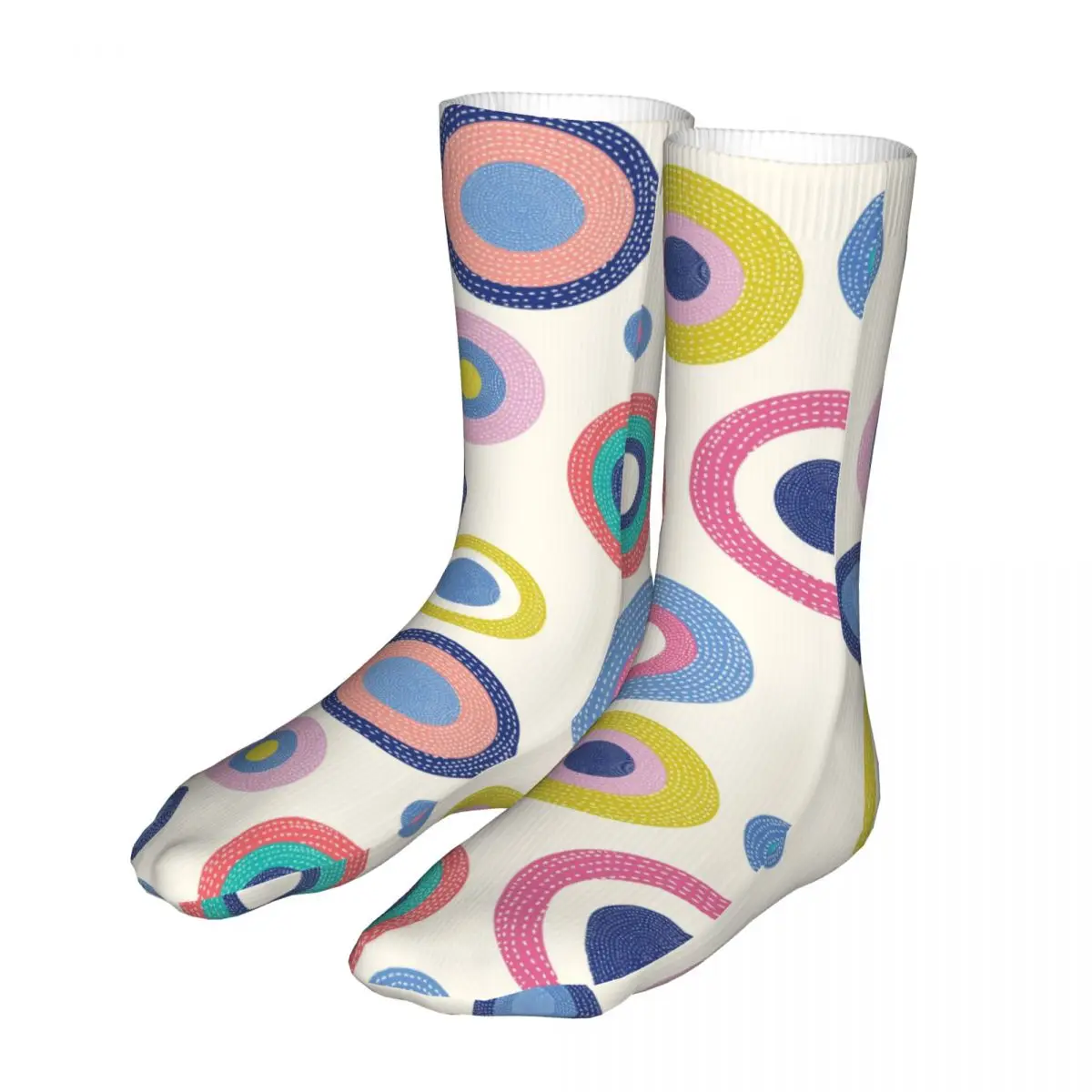 

Compression Summer Polka Dot Women Socks 2022 Female Vintage Sport Sock