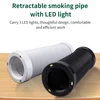 LUXIANZI Fume Extractor Smoking Instrument With LED Light 220v Activated Carbon filter Sponge Solder iron Smoke Absorber 4