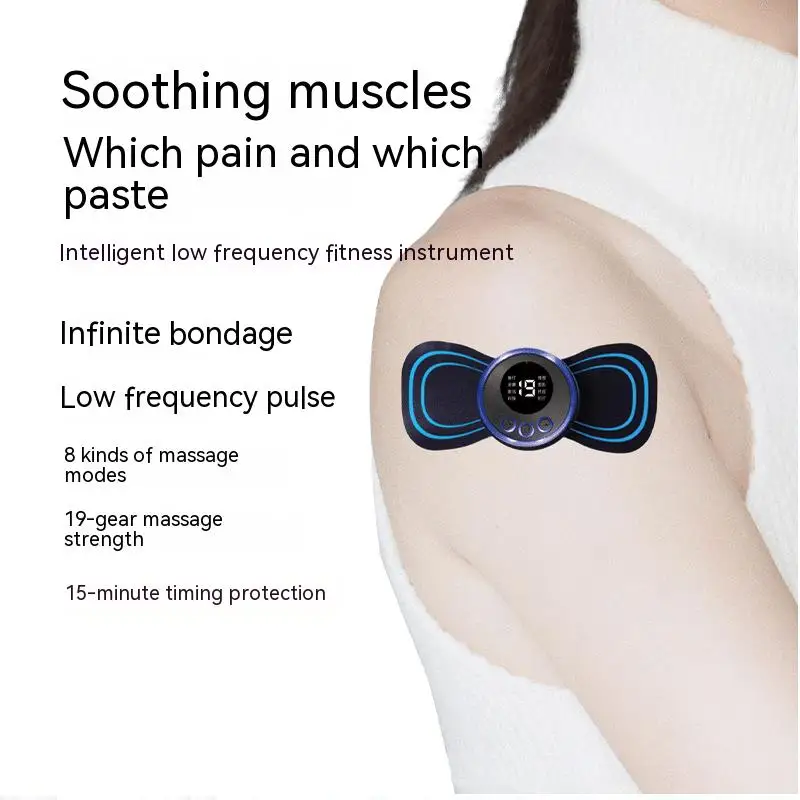 Intelligent Pulse Neck Massager Electric Cervical Smart EMS Massagers  Portable Sooth Pain Relief Relax Muscle Kneading Massage - AliExpress