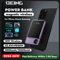 Magnetic Power Bank For iPhone Xiaomi Huawei Samsung Macsafe Powerbank Portable Wireless Charger for Apple External Battery Pack 1