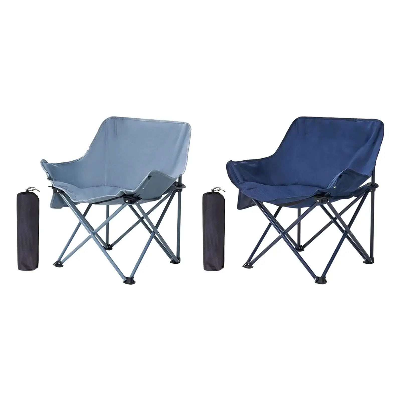 Portable Camping Chair Outdoor Folding Chair for Hiking Traveling Backyard