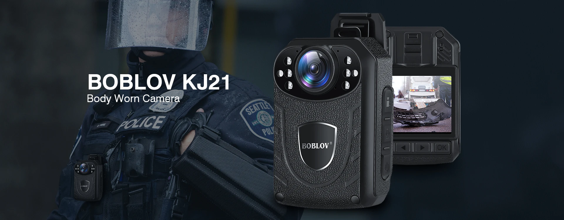 Boblov 4000 PIXEL PICCOLO Corpo di Polizia fotocamera macchina fotografica della polizia per l'uso della polizia di viaggio. 
