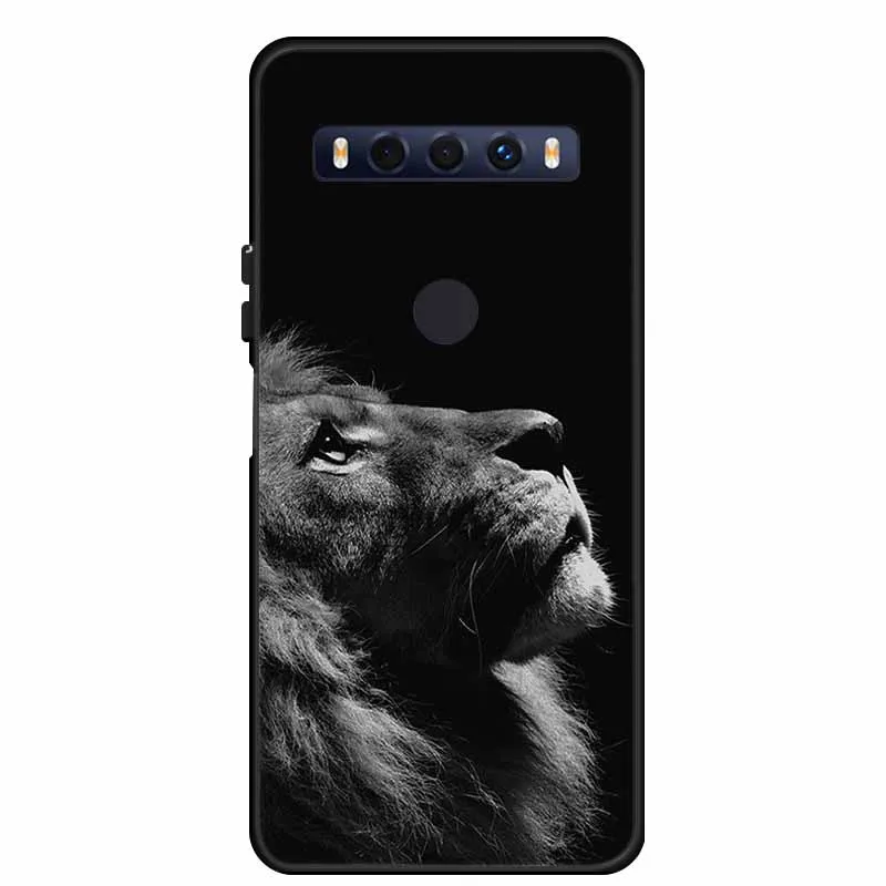 Cartoon Soft TPU Silicone Lion Wolf Phone Case - Stylish Back Cover