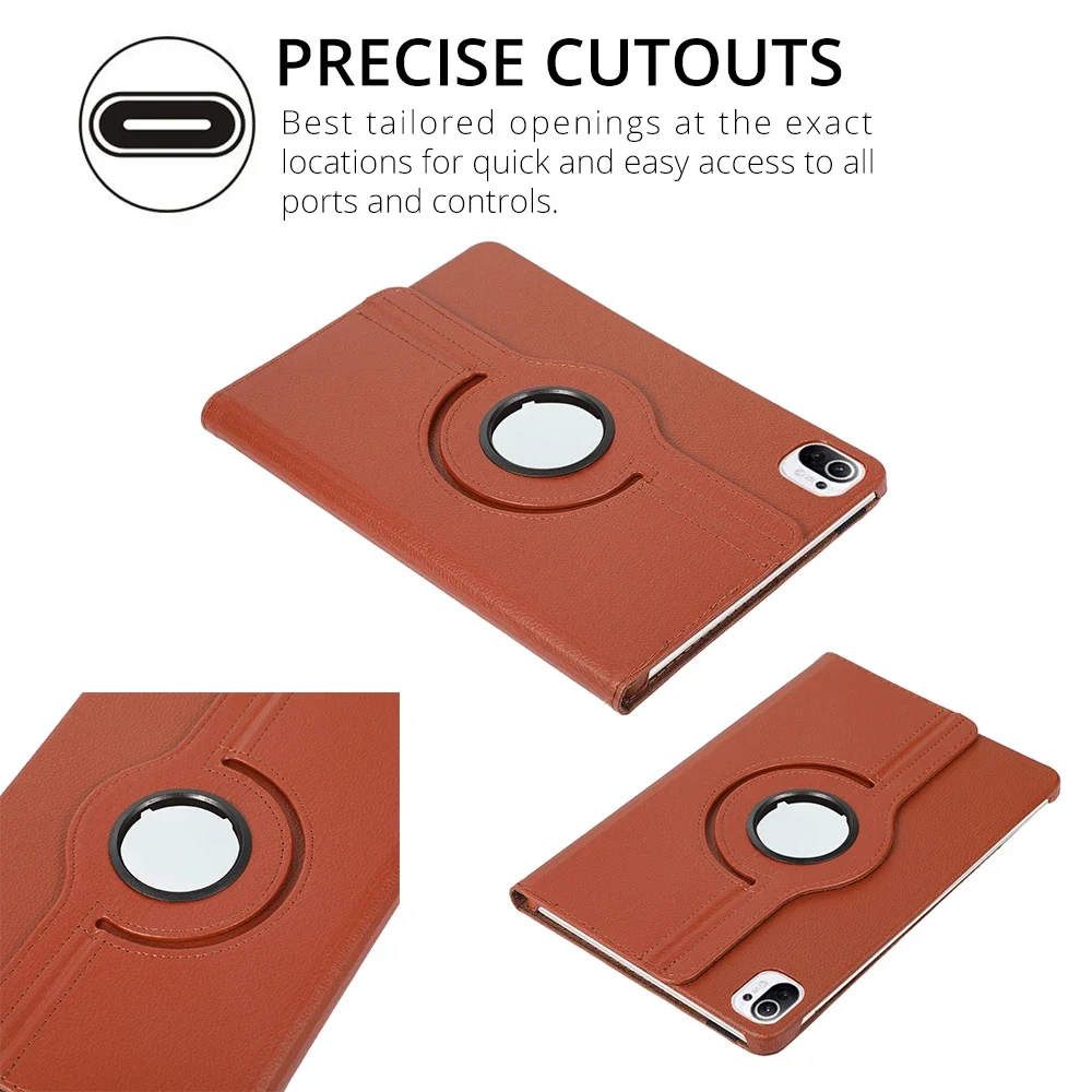 Estojo Rotativo para Xiaomi Redmi Pad Estojos para Tablet em Couro pu Suporte de 360 Graus se 11 10.6 2023 11 Pro Mi6 - Imagem 5