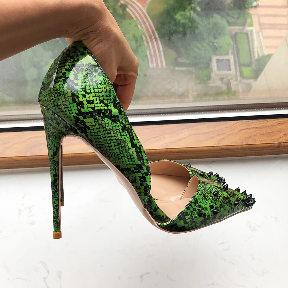 Snakeskin Heels - Temu