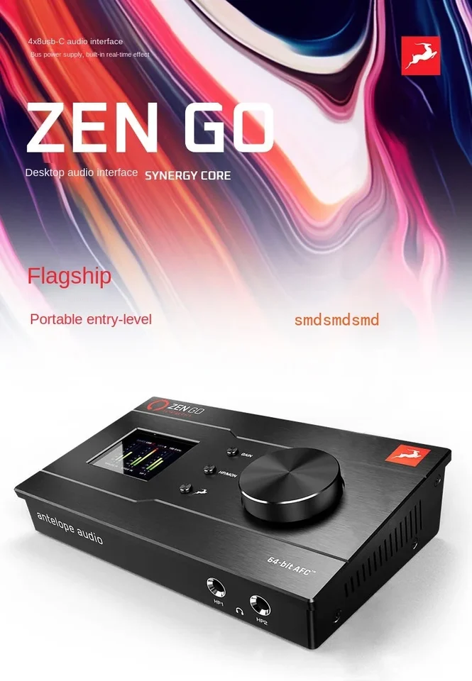 Antelope Antelope Zen Go portable external USB sound card audio