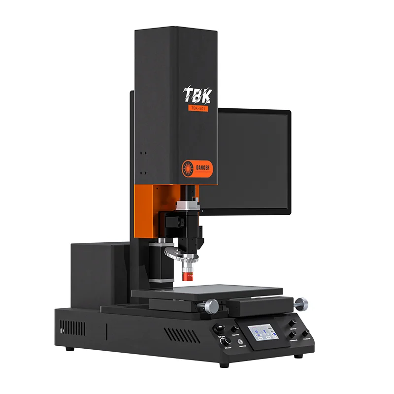 LY-TBK-501 Laser OLED Liquid Crystal Spot Welding Repair Machine All-In-One Laser Welder for Flex Ribbon Cable Repairing 1000W 4