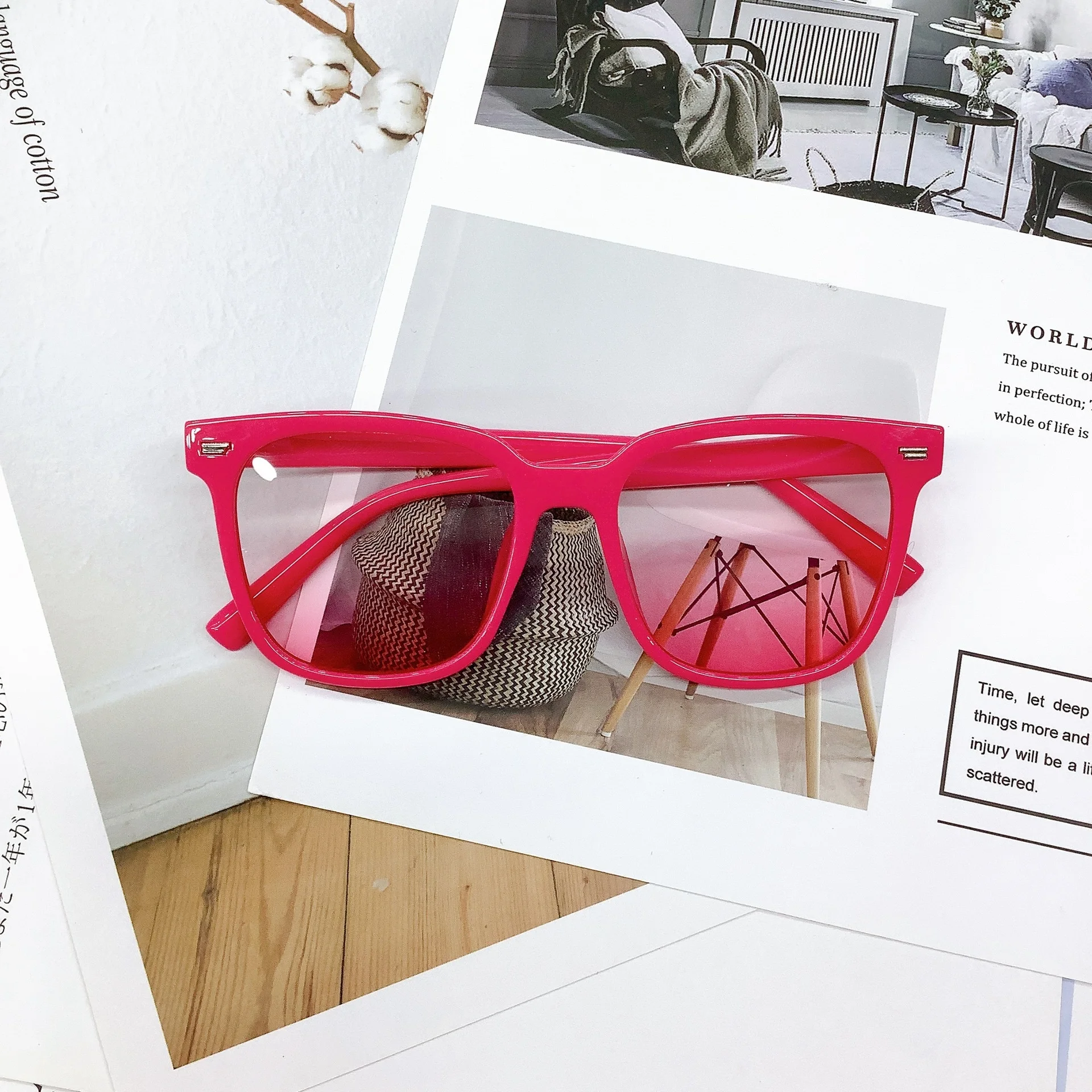 Children's sunglasses Fashion Classic trend Boys' and girls' sunglasses UV glasses