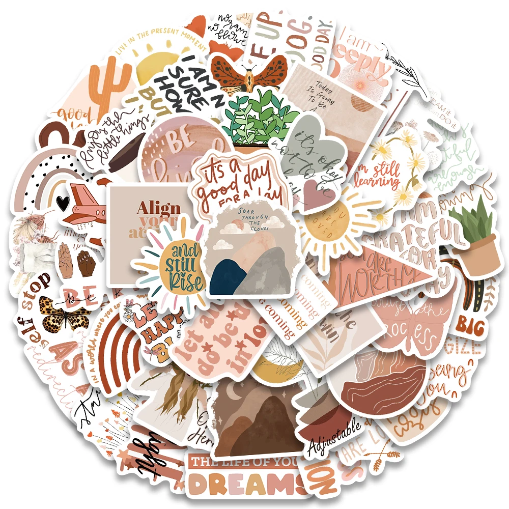 Bohemian Stickers, Boho Stickers, Boho Sticker Pack