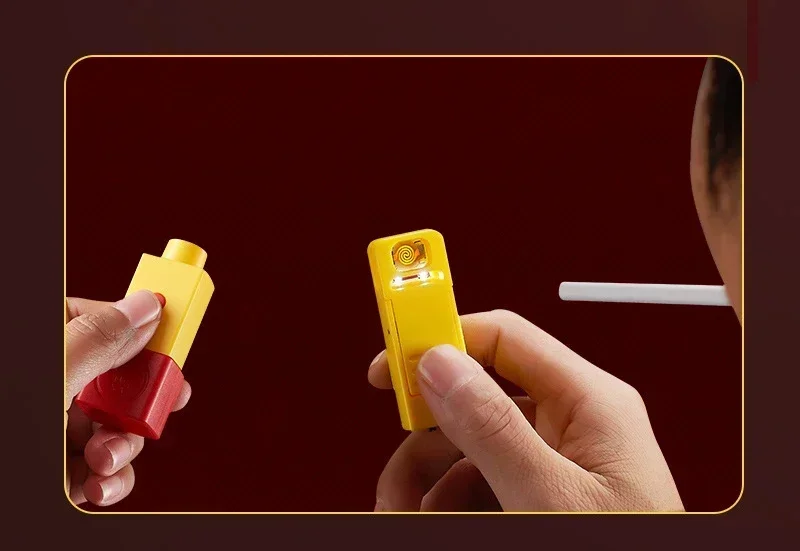 2025 Rechargeable Lighter Tungsten Wire Windproof Creative New Safety Remote Control Ignition Fireworks and Firecrackers Gadgets