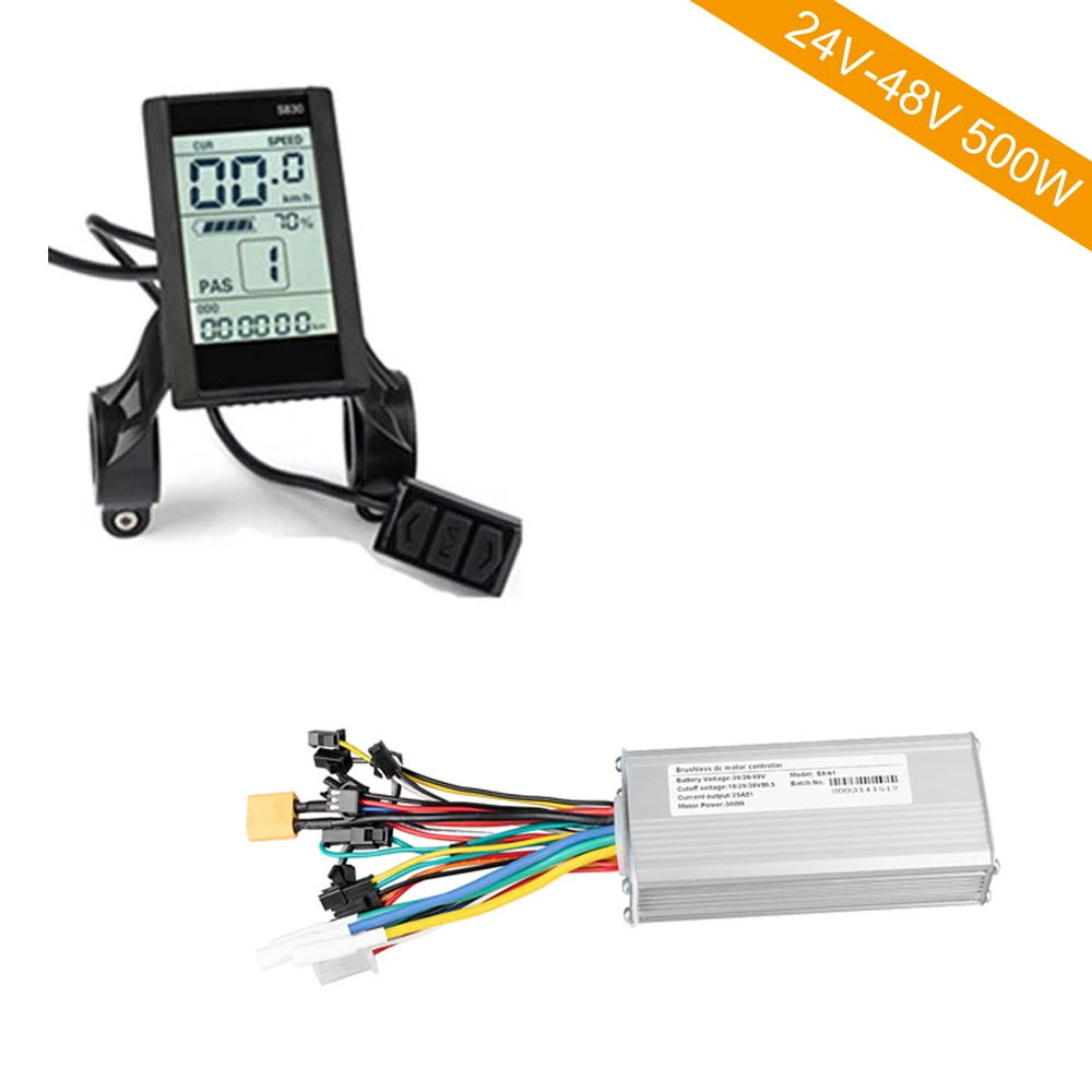 電動バイク用LCDディスプレイスピードコントローラ、ブラシレス