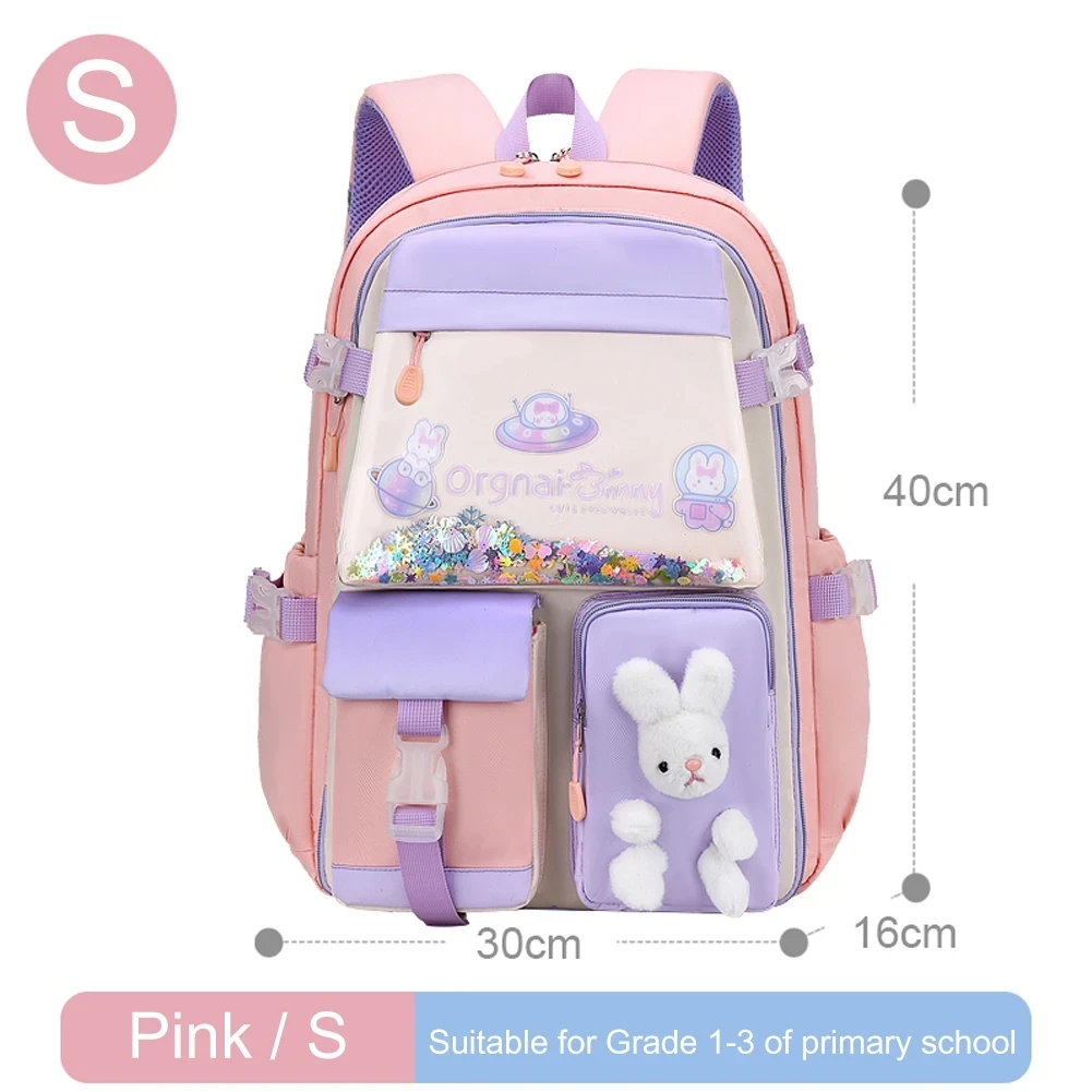 Teenager Backpack School Bag Back Pack For Girls Children Kids Class Primary Schoolbag Kawaii Cute Child Little Bagpack Bookbag