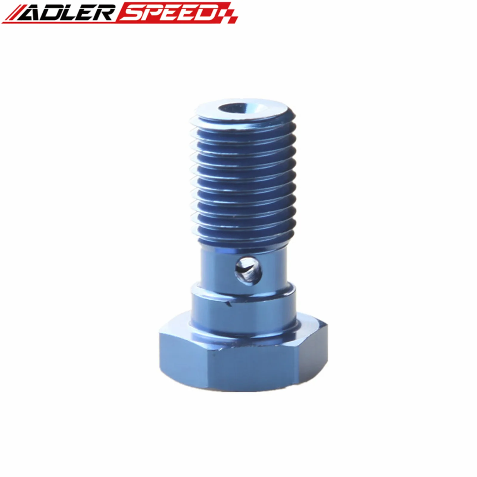 ADLERSPEED 알루미늄 싱글 밴조 볼트 블루, M8 x 1.0mm, M10 x 1.25mm, M12 x 1.5mm, UNF 3/8-20UNF