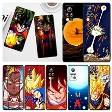 

Goku Dragon Ball star For Honor 60 50 30 30i 30S V30 X30i X20 10X X10 Play 5T Pro Plus Lite SE 5G Black Phone Case Capa