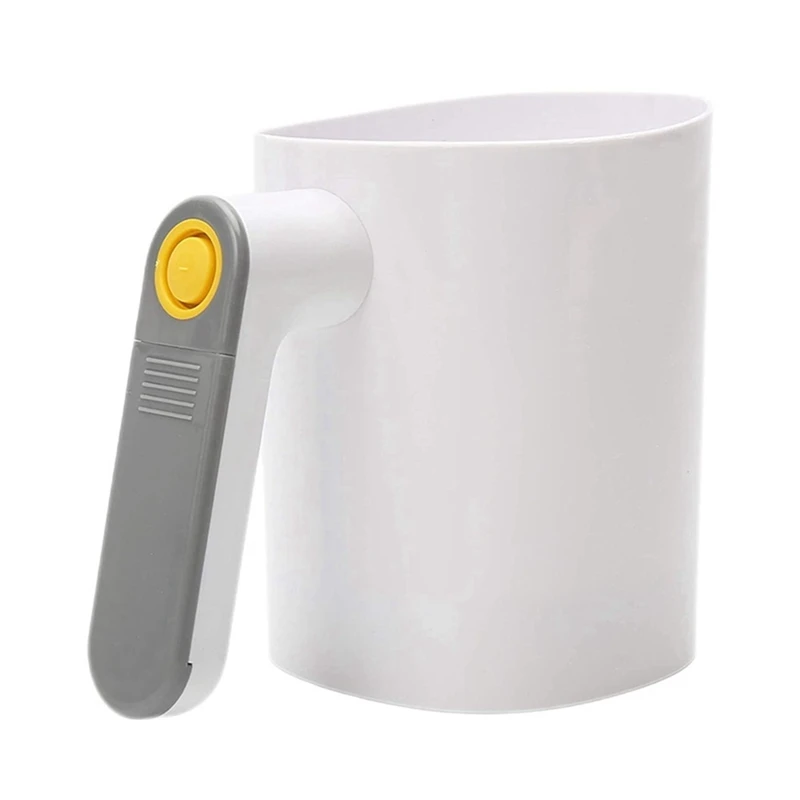 

Handheld Electric Flour Sieve Icing Sugar Powder Stainless Steel Flour Screen Cup Shaped Sifter Kitchen Pastry Cake Tool