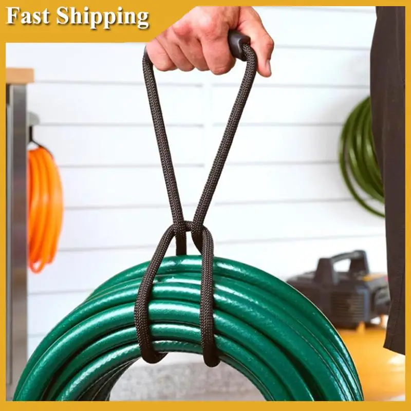 3Pcs 60Cm Storage Strap With Handle Extension Cord Organizer, Air/Water Hose Organizer For Garage Boat Elastic Band-A02P
