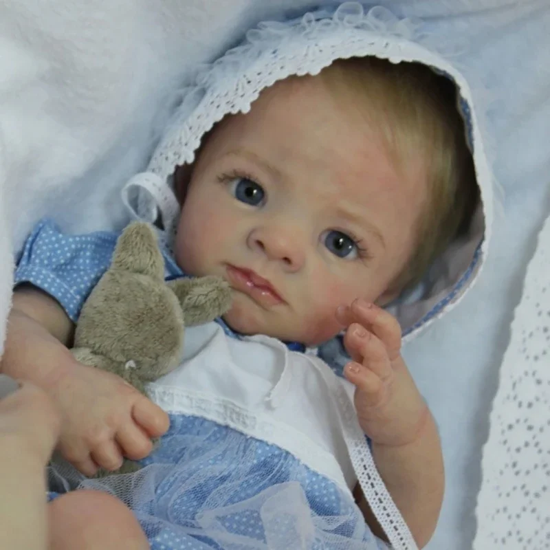 17インチのローザリボーンドールキット,関節式ボディを備えた