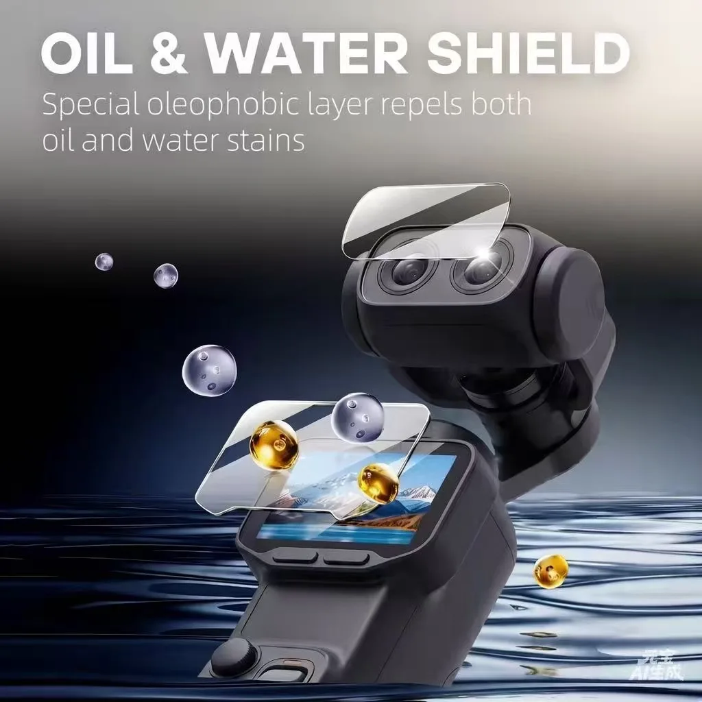 Premium 9H Tempered Glass Screen Protector for Camera Lens - Ultimate Gimbal Camera Accessory