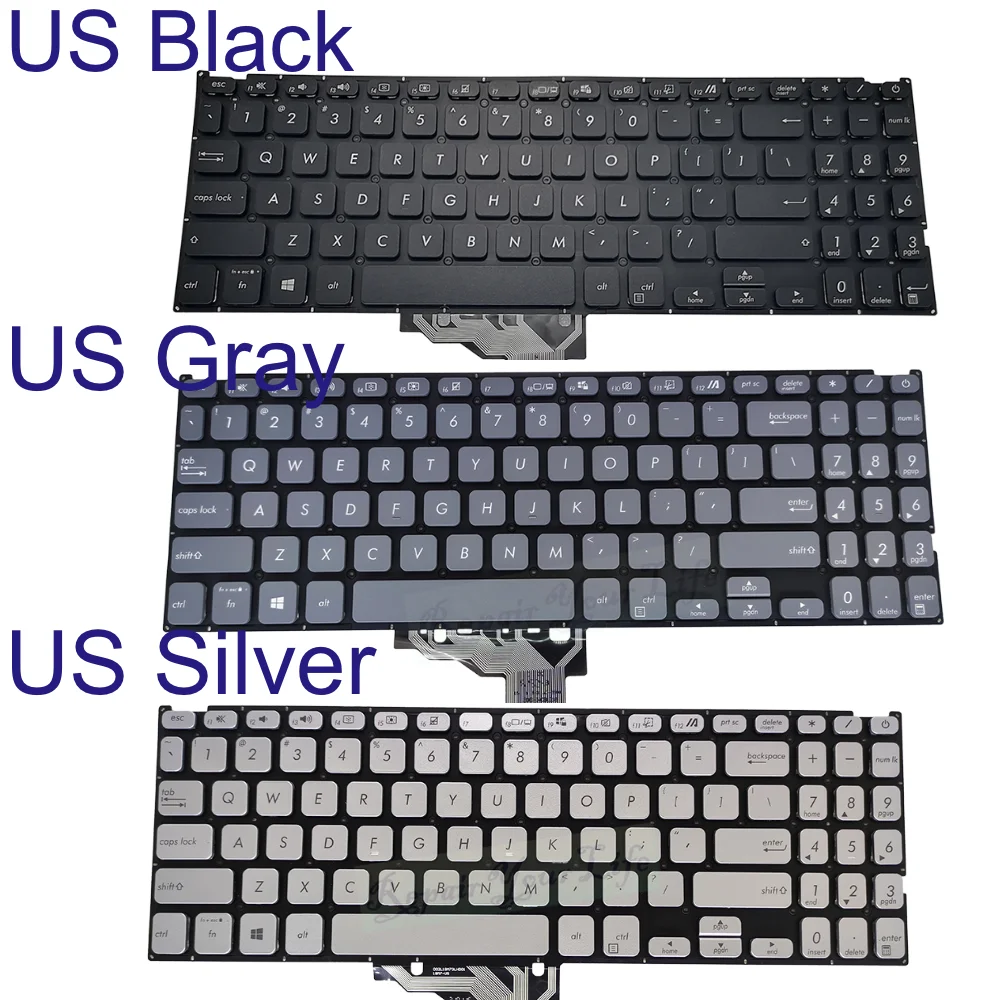 Teclado para Notebook Asus Vivobook R565j R565e R565ea R565ja R565fa R565ma Eua ru Rus Inglês Russo Tailandês