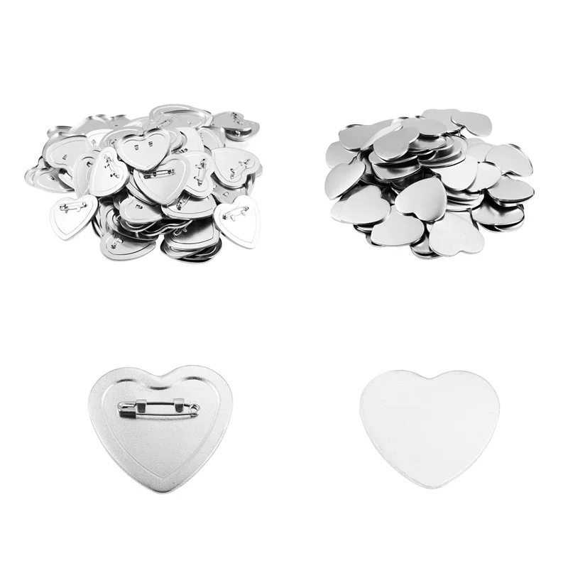 Badge Maker Molds Heart Shape 57mm Badge Pin Button Maker Die Mold Button Making Badge Punch Press Machine Mould DIY Maker Dies Molds