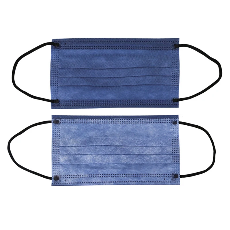 50Pcs Disposable Earloop Mouth Mask 3/4 Layers Meltblown Non-Woven Breathable Face Mask Anti-Dust Protective Masks Adults