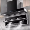 Home Appliance Kitchen Range Hood - In Stock, 7-Shaped, Strong Suction, Dual Top & Side Suction 1