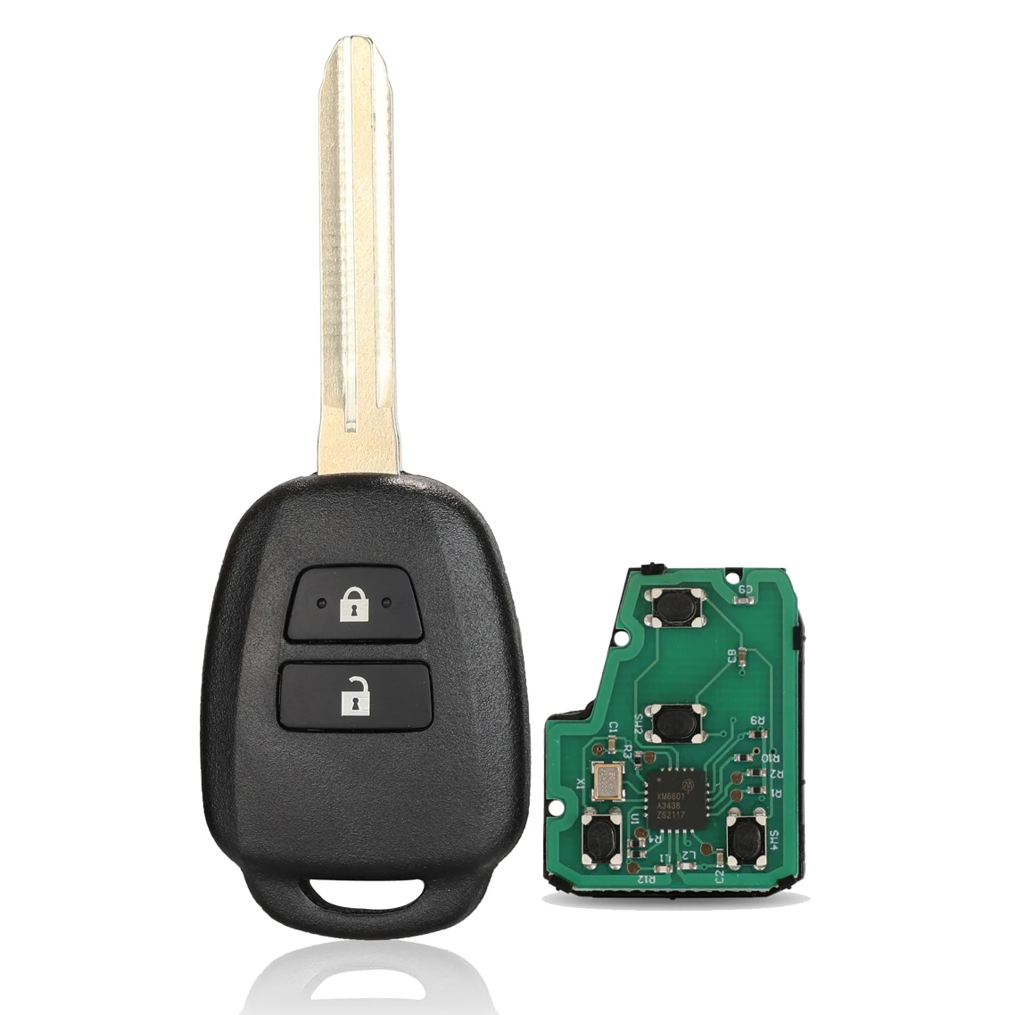 Key For Toyota CHR VITZ YARIS Camry Corolla AQUA 89070-52D70 B51TE/B71TH 314.3MHZ 10