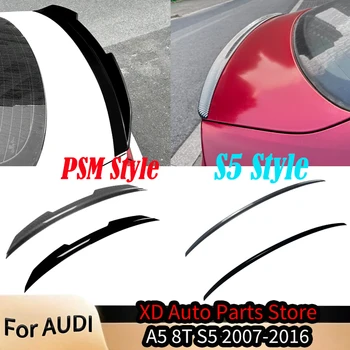 Auto Baule Posteriore Spoiler Top Ala di Coda Per Audi A5 8T S5 Sportback 2007-2016 Quattro Porte PSM/S5 Stile Body Kit Modifica Tuning