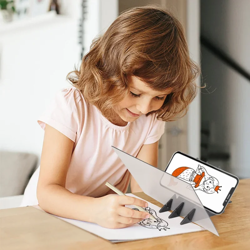 Transparent Drawing Board Learning Drawing Tools Table Copying Board Mobile Phone Screen Projection Sketching Tool drawing board