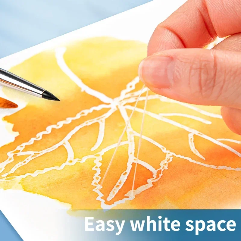 Oil Painting Turpentine Quick-drying Color Polishing Linseed Oil Watercolor Medium White Liquid Gum Arabic Liquid Painting 1PC