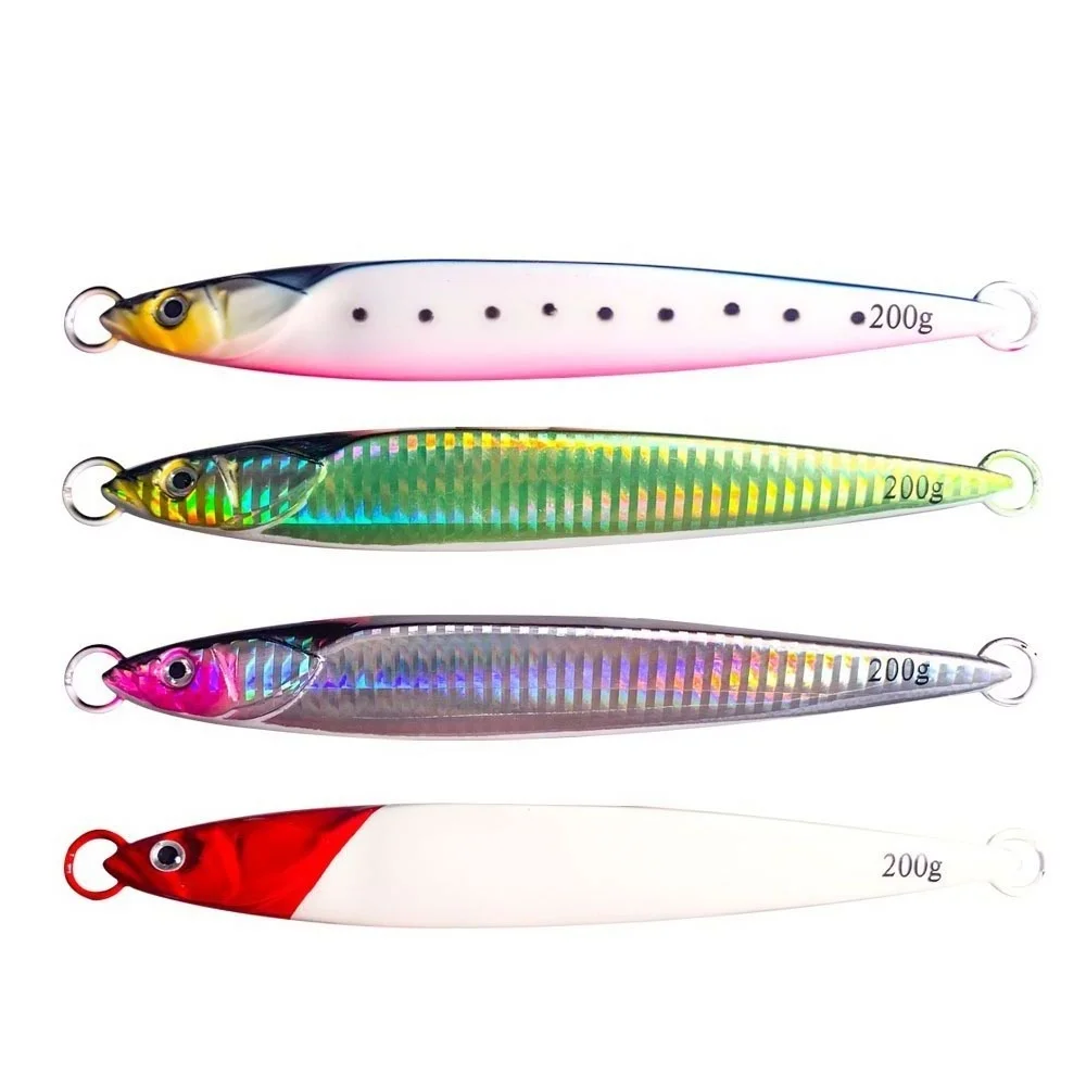 

Saltwater Fishing Jigs Lures Speed Fast Lead Jig Artificial Lures Pitching Lures for Tuna Salmon Sailfish Striped bass Grouper