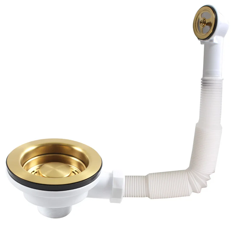 Talea Brushed Golden Strainer 11.4CM Basket Strainer for Kitchen Sink Waste Filter xk267c013 sink filter kitchen sink filter sink strainer kitchen sink strainer
