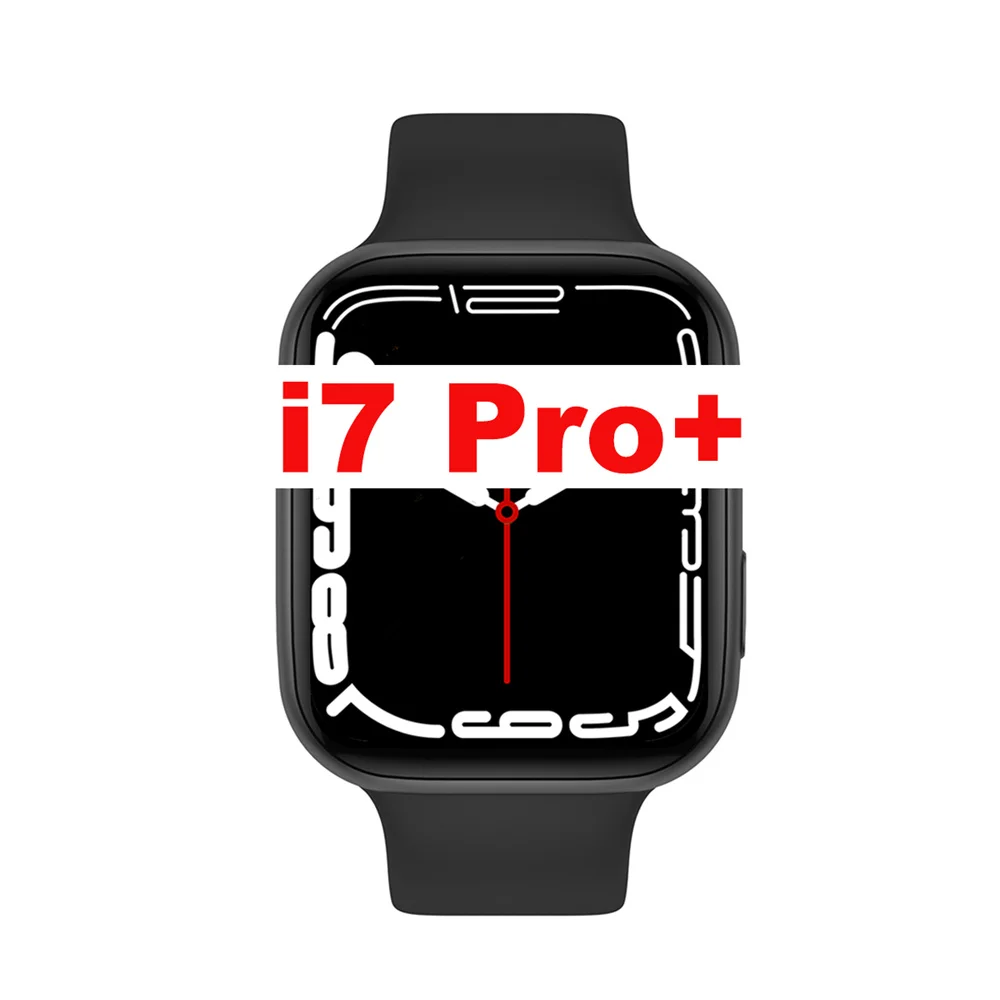 i7 Pro+ Smart Watch Serie7 Bluethooth Call Heart Rate Blood Pressure Sleep Monitoring Long Life Battery Smartwatch for Men Women 