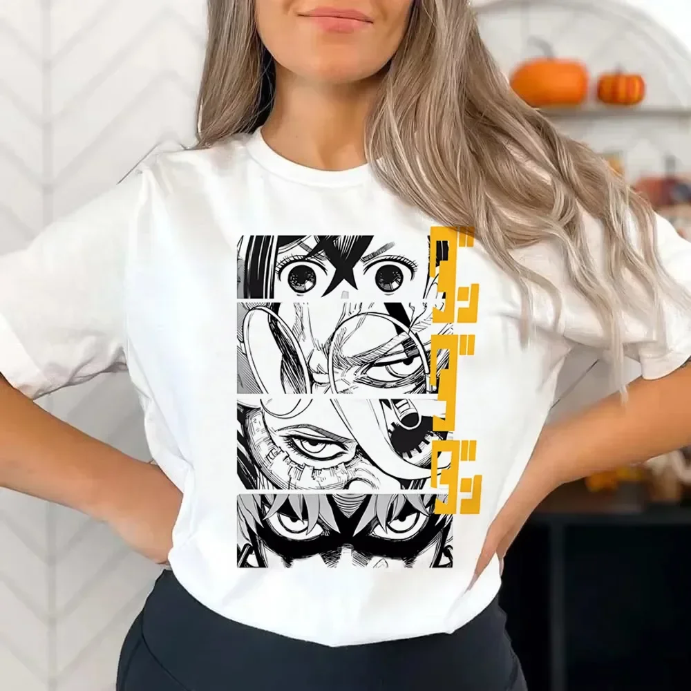 Female Seiko Ayase T-shirt Dandadan Anime T Shirt Cartoon
