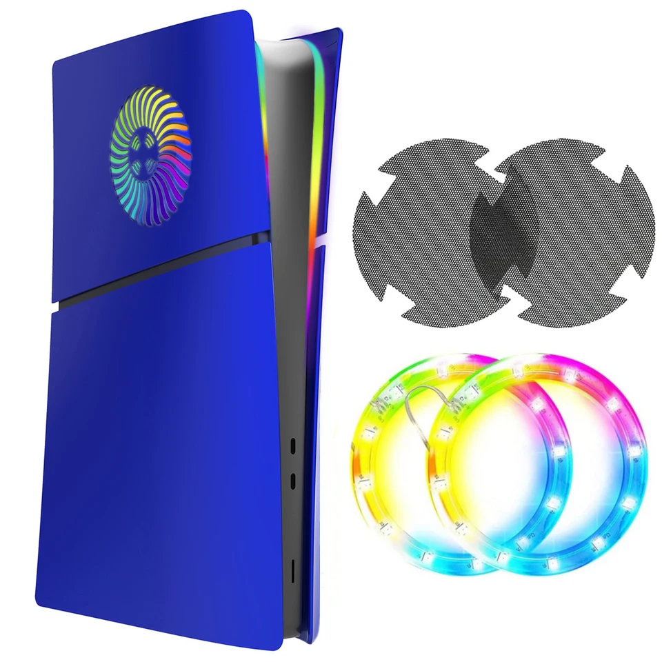 Cover Frontale LED RGB Per PS5 - Luci Sincronizzate Con Musica - Foto 9
