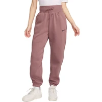Nike véritable nouveautés femmes taille haute doublé polaire ample cordon pantalon de sport DQ5888-208 5