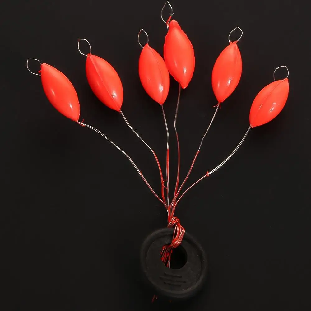 Description Picture 6 of itemBuoys Space Oval Bean Fishing Stopper Mixed color Oval Fishing Float Floating Beans Seven-star Float Fishing Float Bobber