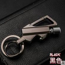  Metal Keychain Lighter Wild Fire Fun Gadget Ten Thousand Times Use Kerosene Lighters Gifts for Men 