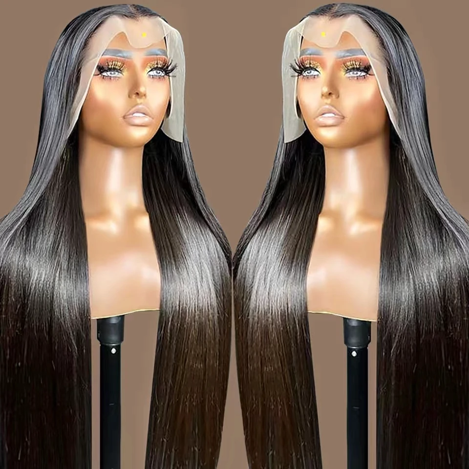 

Straight Frontal Wig 13x4 Hd Lace 30 Inch Bone Straight Lace Front Human Hair Wigs For Women Glueless Brazilian 100% Remy Hair