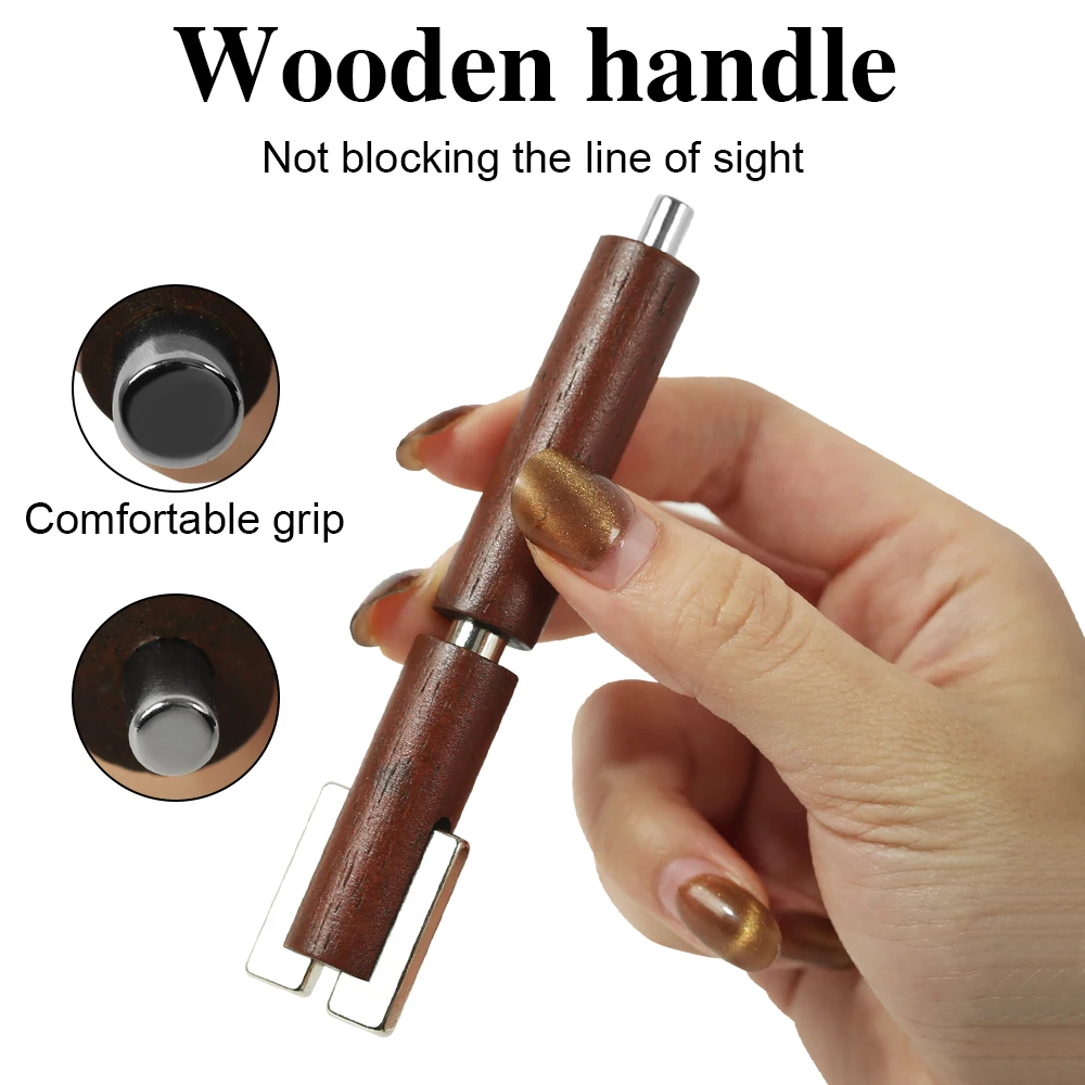 Magnetic Nail Art Tools 4 In 1 Detachable Multifunctional Cylindrical Suction Cat Eye