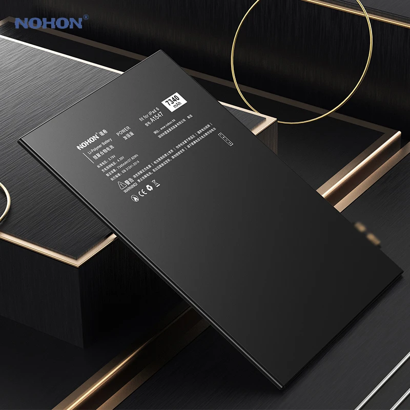 Nohon A1567 Battery for iPad Air 2 Bateria for iPad 6 iPad6 A1566 High Capacity Replacement Batarya 7340mah Free Tools rechargeable battery