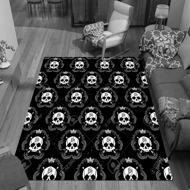 Anime One Piece Velboa Floor Rug Carpet Bedroom Parlor Non-slip Chair Mat #35 