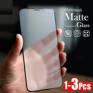 Лучшее качество, полностью матовая защитная пленка для экрана для iPhone X, XR, XS, 11 Pro, Max, 6, 6 S, 7, 8 Plus, матовое закаленное стекло, без отпечатков пальцев