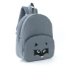 Personalized Embroidery Cute Bear Backpack Corduroy Student Backpack Large Capacity Casual Backpack Cartoon 2