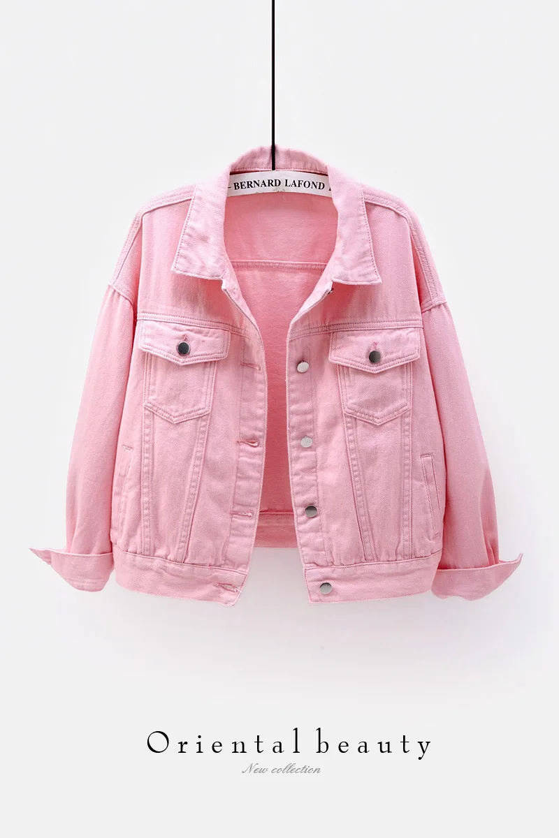 2021 Autumn Women's Denim Jacket Spring 