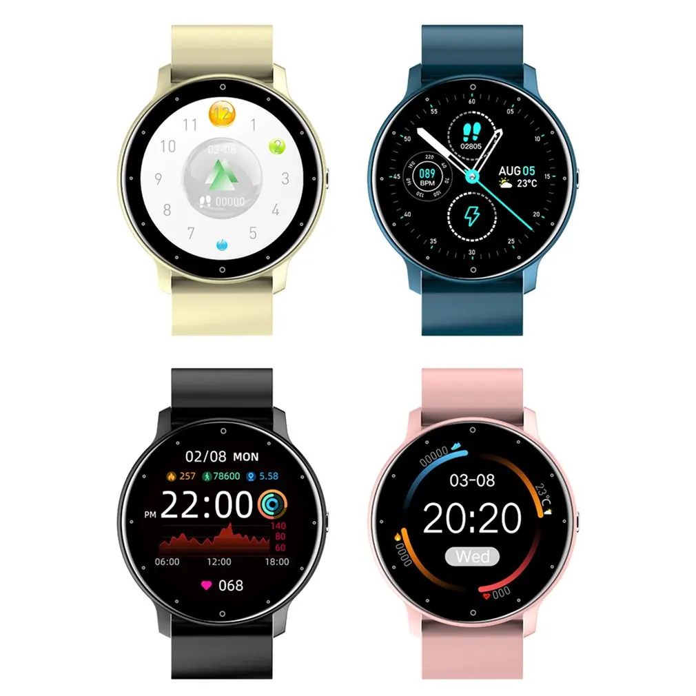 ZL02 Smart Watch Orologio sportivo fitness a schermo intero IP67 Promemoria informazioni impermeabile Orologio multifunzionale Dropshipping - immagine 5