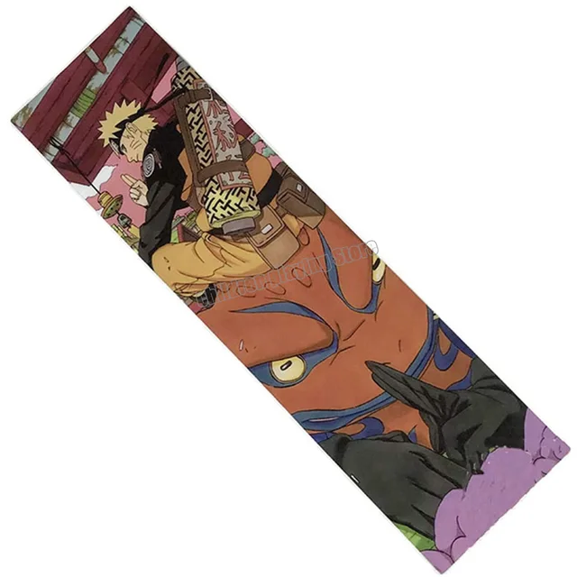 Naruto Naruto Skateboard Grip Tape for Skate Board Decks 84 X 23cm Anime Waterproof Pvc Good Friction Without Slipping Stickers 2