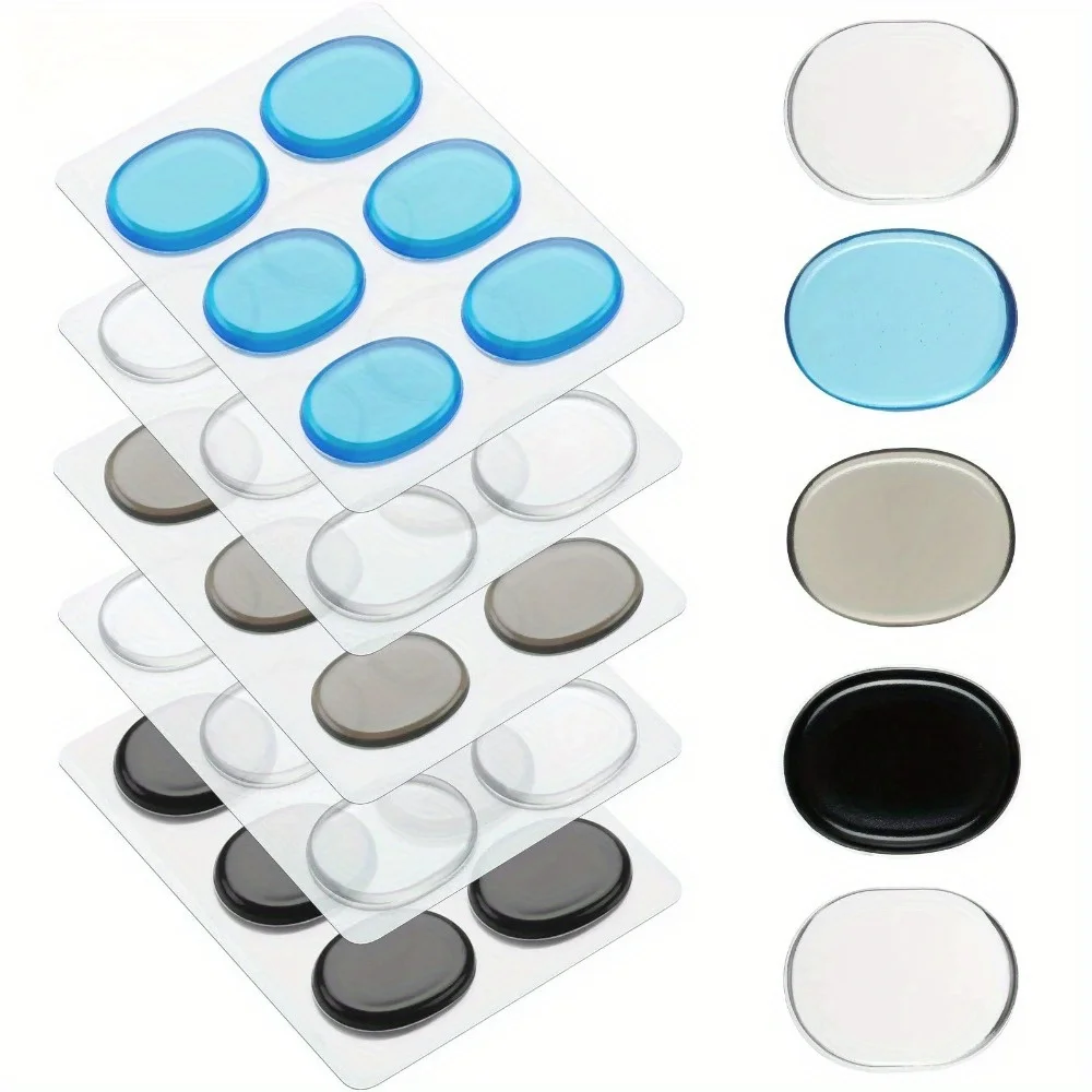 Drum Dampeners 18PCS Drum Dampeners Moon Gels Silicone Gel Pads Soft Drum Dampeners for Drums Cymbals Tone Control
